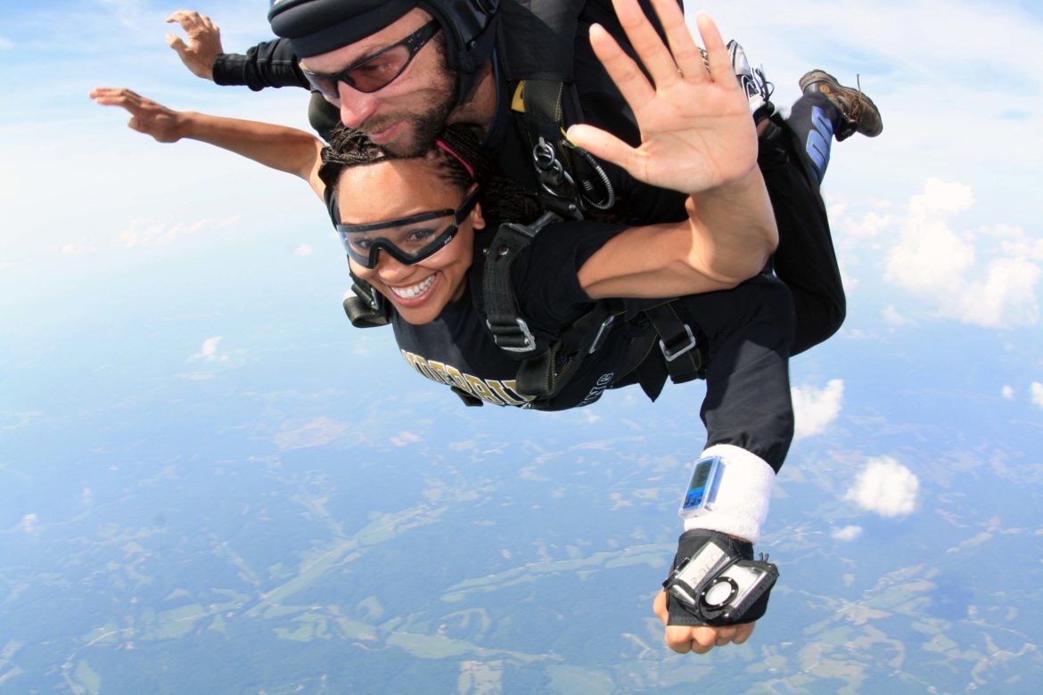Facing My Fears 14,500  Feet Above The Earth